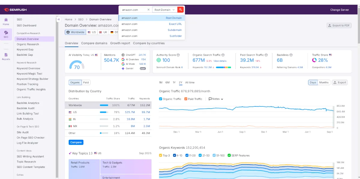 semrush-barra-busca-configuracao