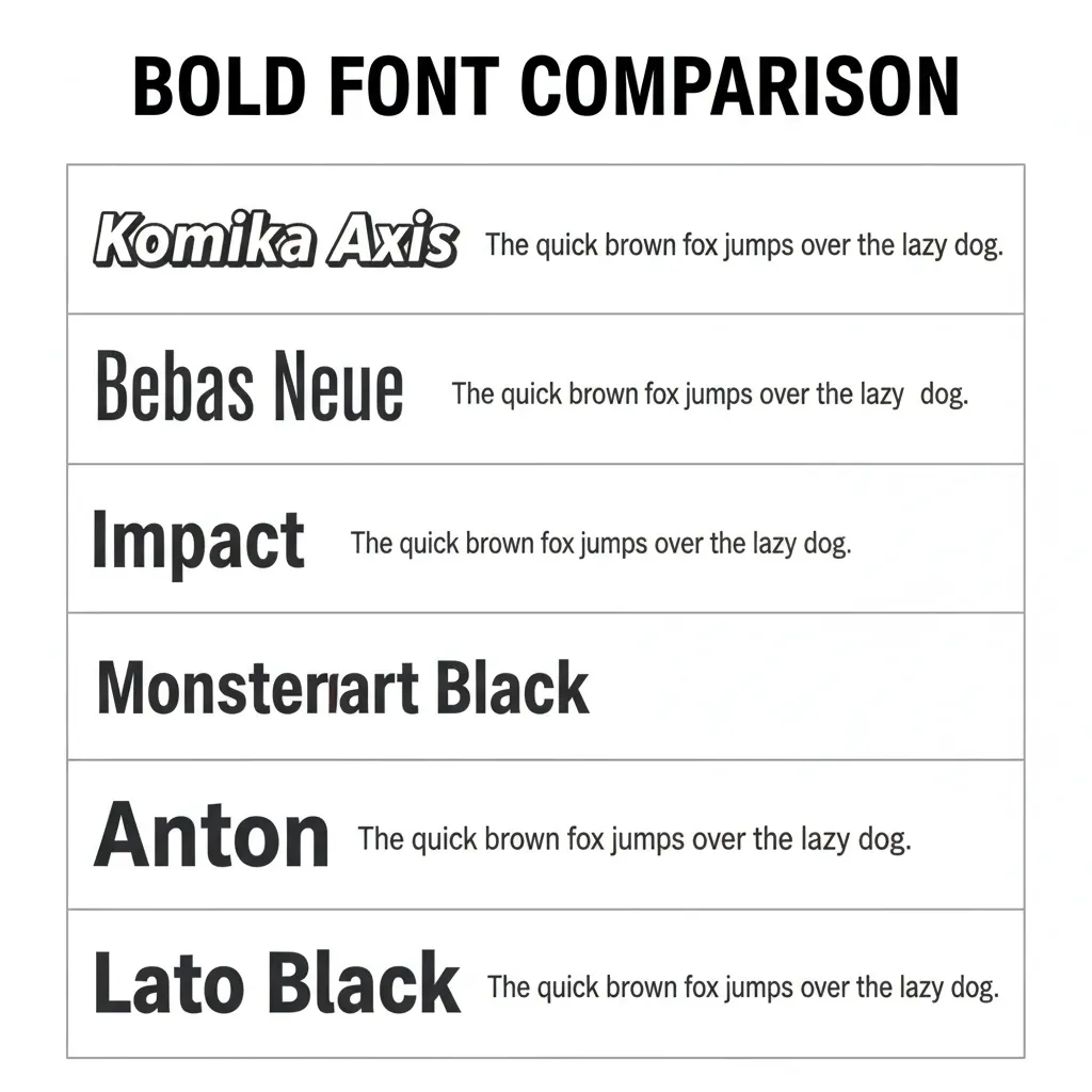 Comaparação de Fontes