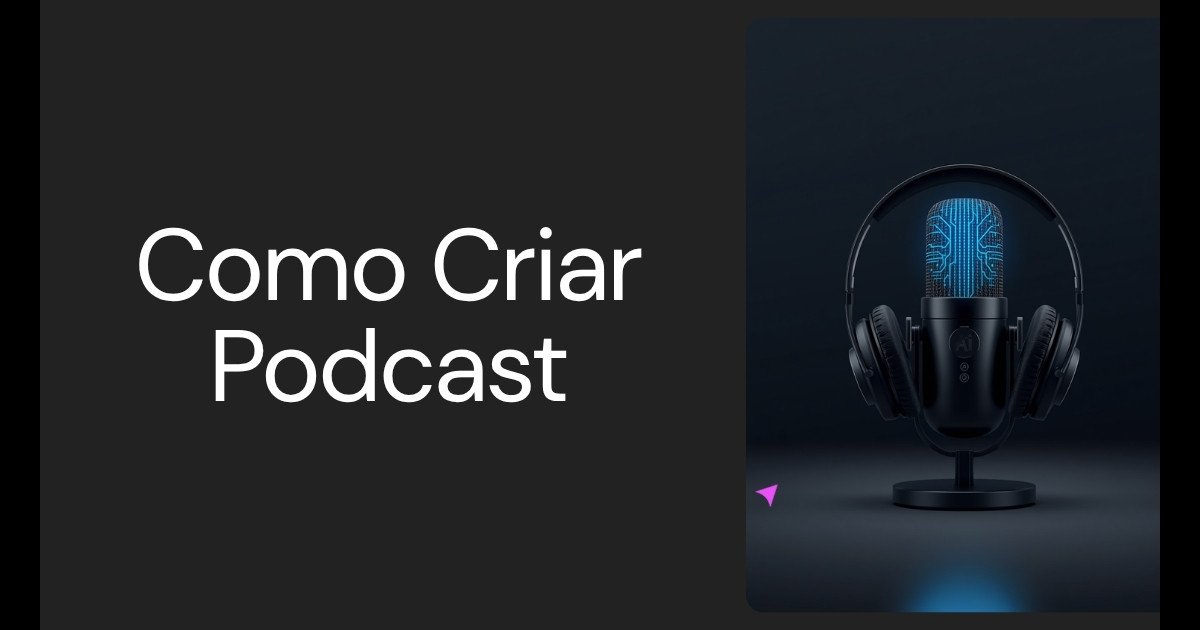 Como Criar Podcast com IA - NotebookLM ElevenLabs Descript 2026
